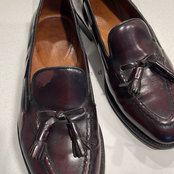 Sandro Men’s Oxblood Tassel Loafers in size 40 - Picture 4 of 4